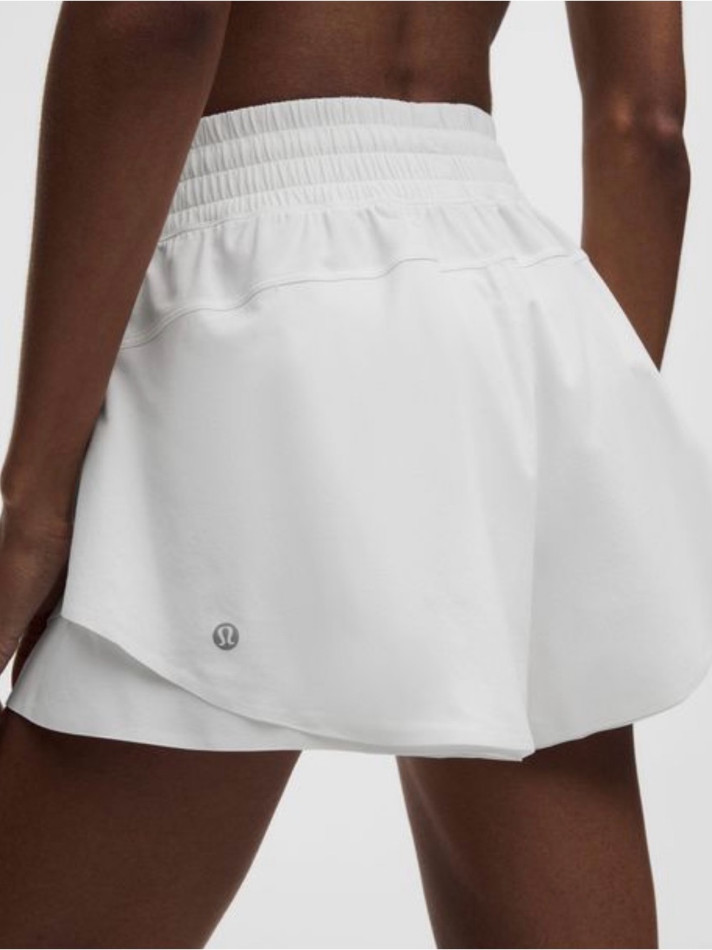 lululemon athletica White Layered Athletic Shorts